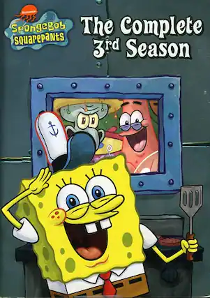 Front. SpongeBob Squarepants - Spongebob Squarepants: The Complete Third Season - DVD.