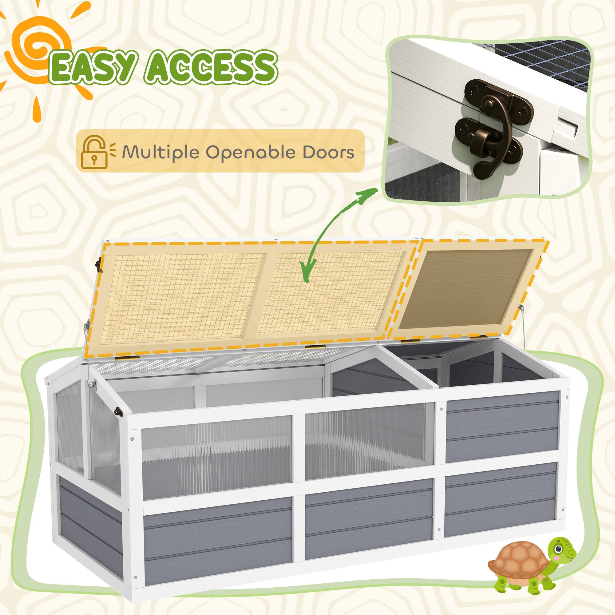 EASY ACCESS  
Multiple Openable Doors