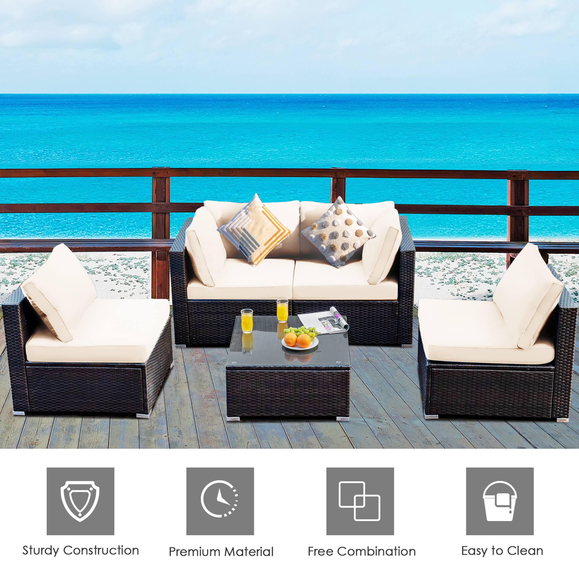 - Sturdy Construction
- Premium Material
- Free Combination
- Easy to Clean