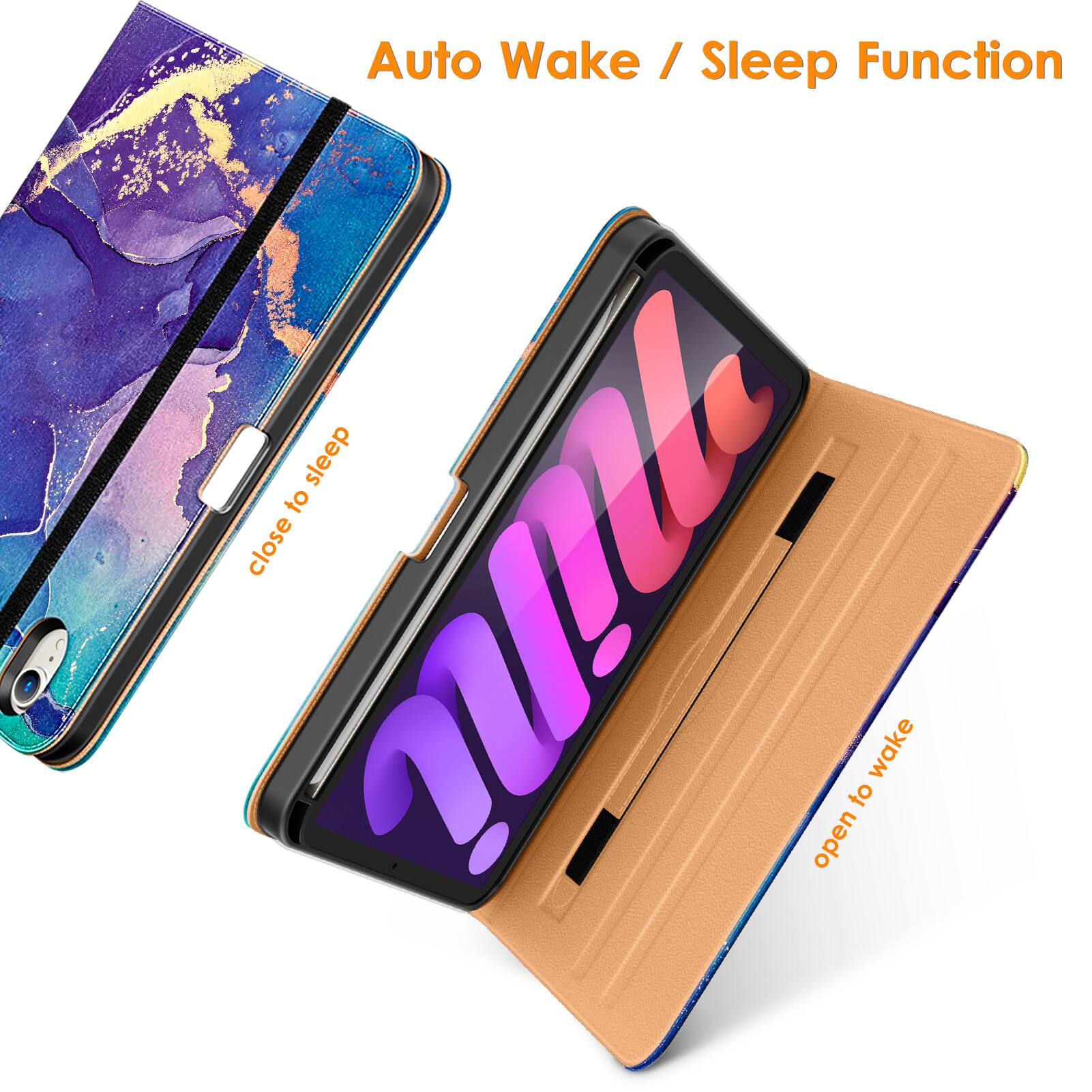 Auto Wake / Sleep Function

Close to sleep

Open to wake
