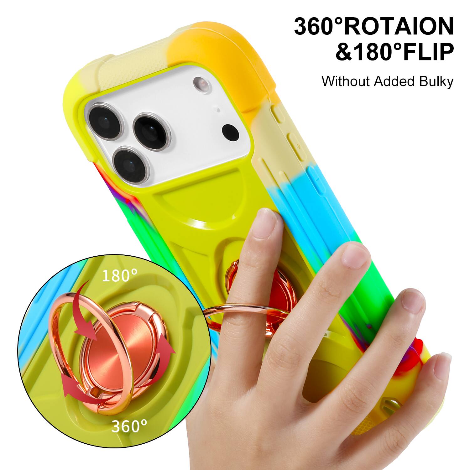 UUCOVER Rugged Protective Case for Apple iPhone 18 Pro Max,Shockproof ...