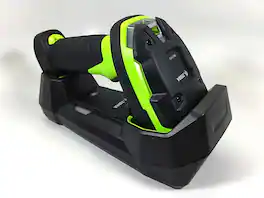 Zebra - DS3678-SR Ultra-Rugged Handheld Cordless 1D/2D Barcode Scanner, FIPS, Vibration Motor, Standard Cradle USB Kit, In