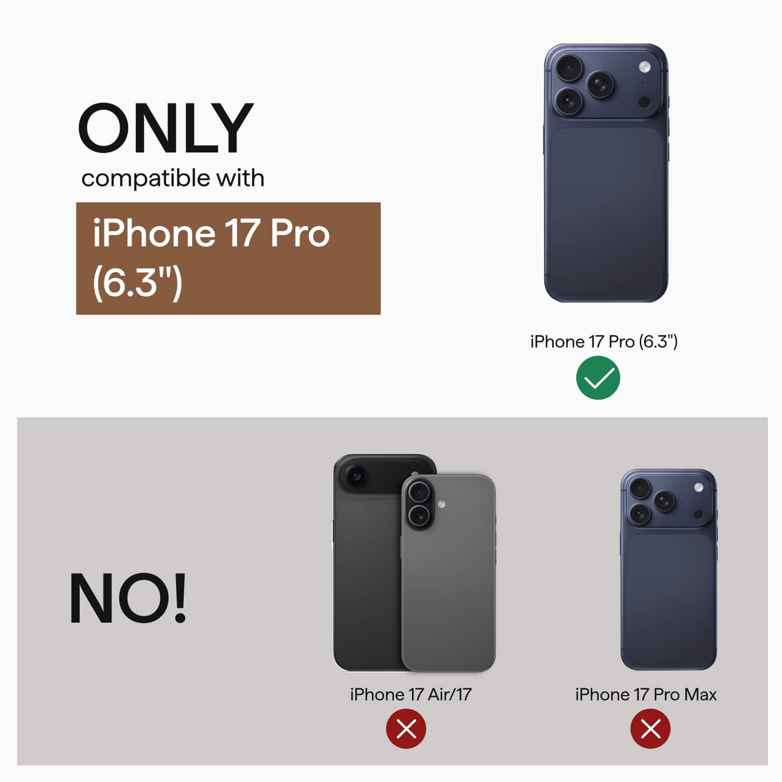 Pitaka iPhone 17 Pro Case 6.3