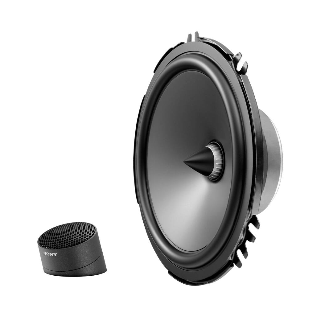 Alt View 4. Sony - XS-162GS, GS 6.5" 2-Way Component Car Speakers, 250W Peak.