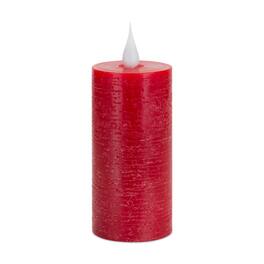 BreeBe - LED Designer Wax Candle with Moving Flame - Red