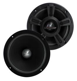Lanzar - OPTI6MI 6.5" 1000W Car Mid bass Mid Range Audio Speakers PAIR - Black