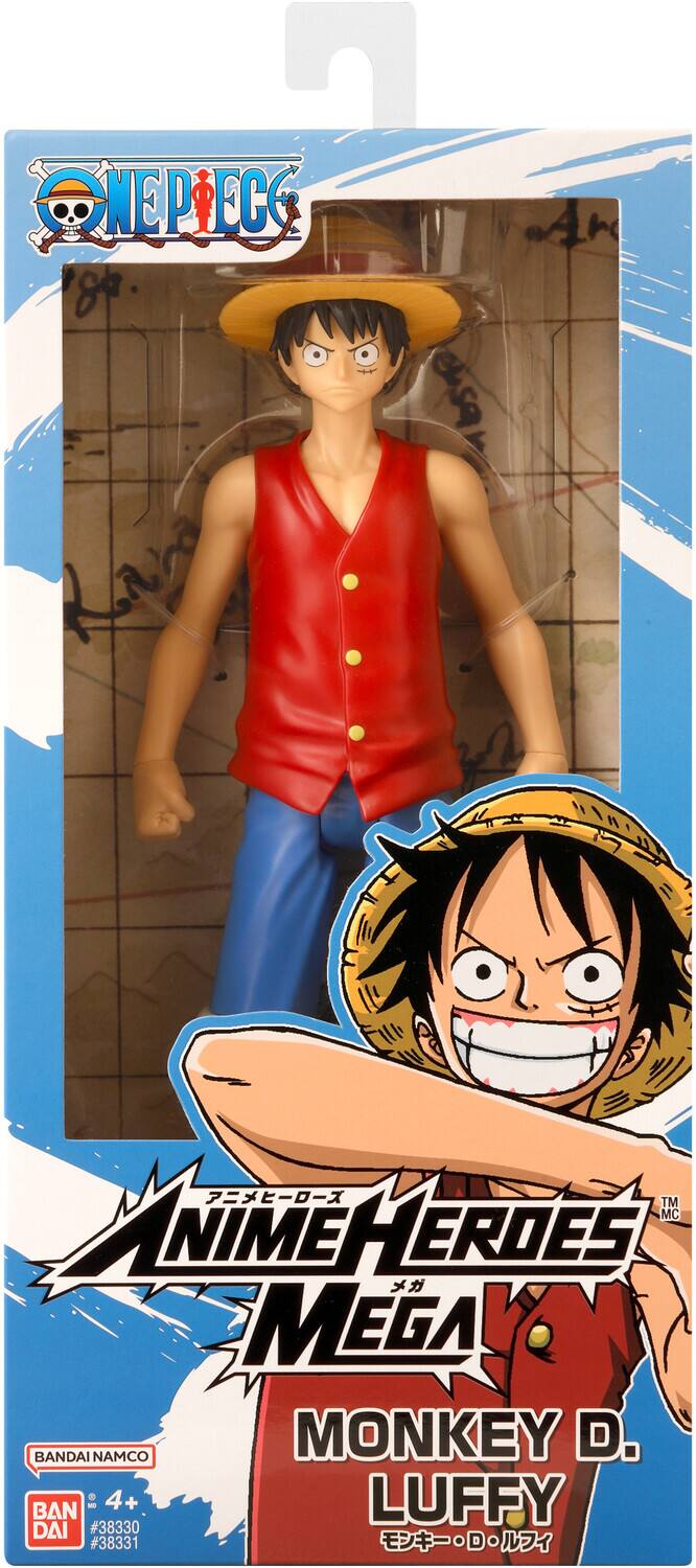 1 NEPECG  
Ar 89 es Lar  
TM MC ANIME HEROES MEGA BANDAI NAMCO  
MONKEY D. LUFFY  
#38330 #38331