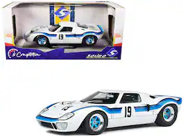 Ford GT40 MK.1 RHD #19 Emilio Marta "Angola Championship" (1973) "Competition" Series 1/18 Diecast Model Car by Solido