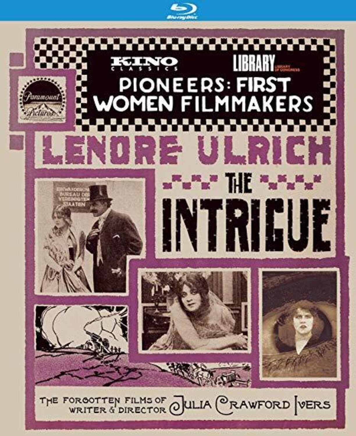 Front. The Intrigue: The Forgotten Films of Writer & Director Julia Crawford Ivers   - BLU-RAY.