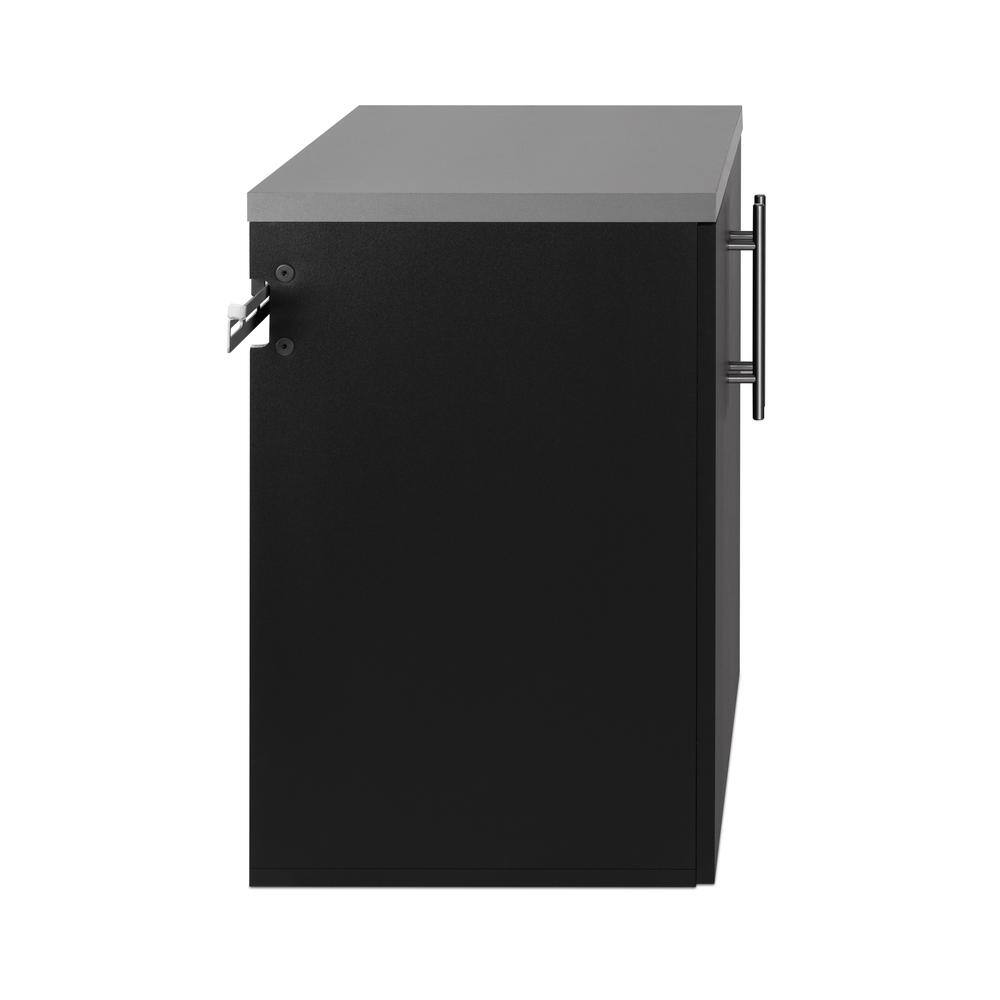 Alt View 1. Prepac - HangUps Base Storage Cabinet, Black - Black.