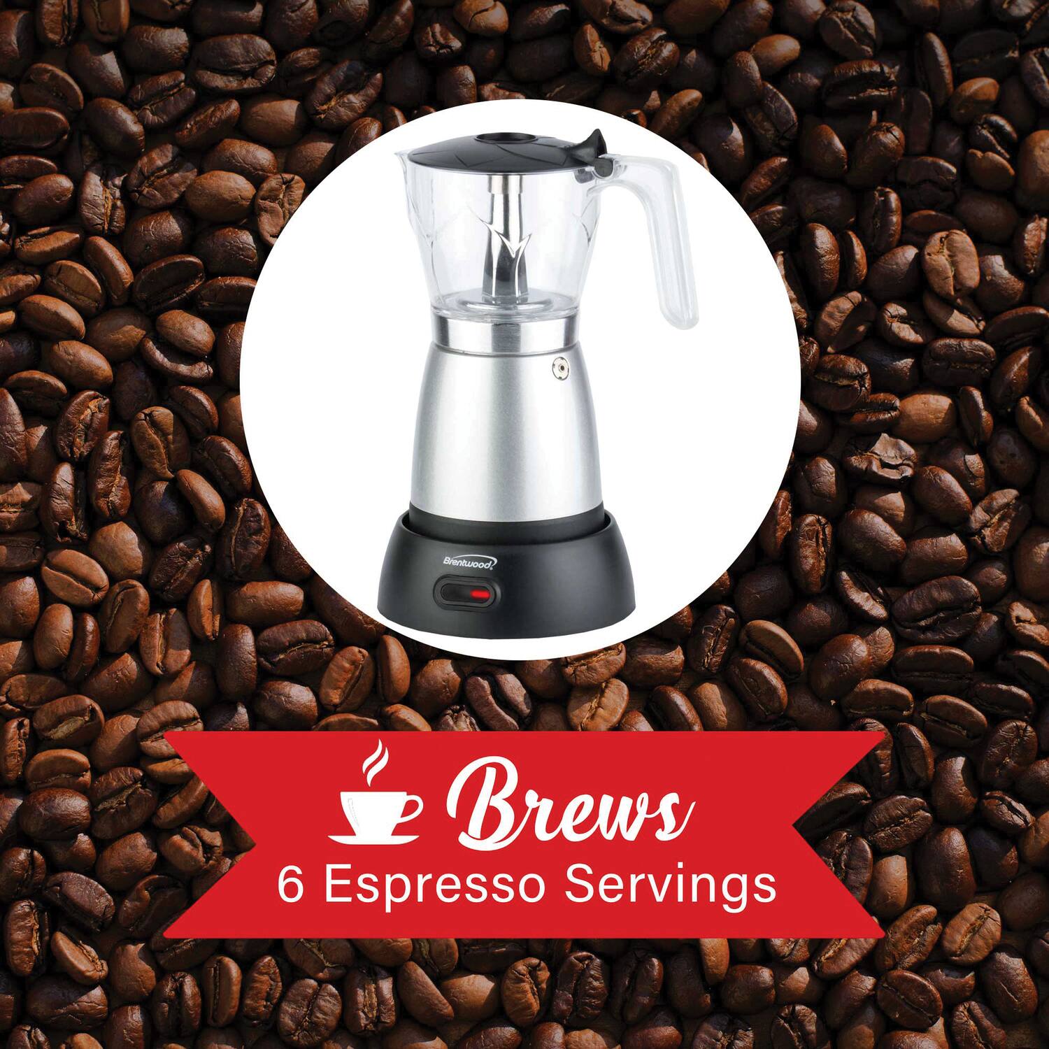 Brentwood Brews  
6 Espresso Servings