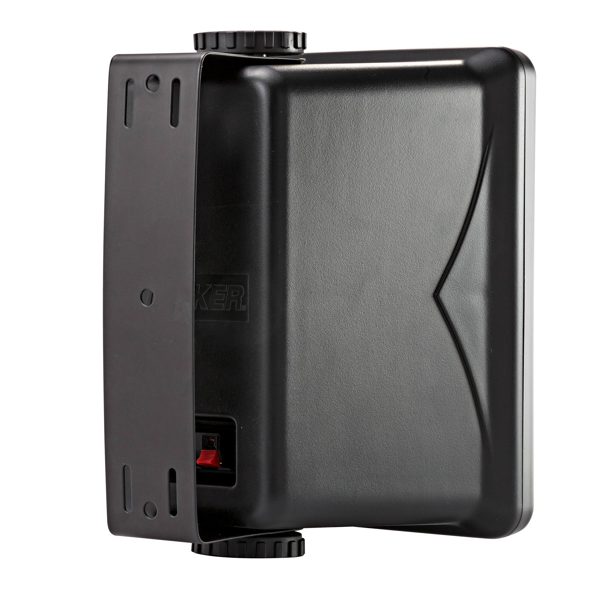 Alt View 3. KICKER - Kicker 46KB6B Black Indoor Outdoor Full Range high-efficiency Speakers Pair - Black/Gray.