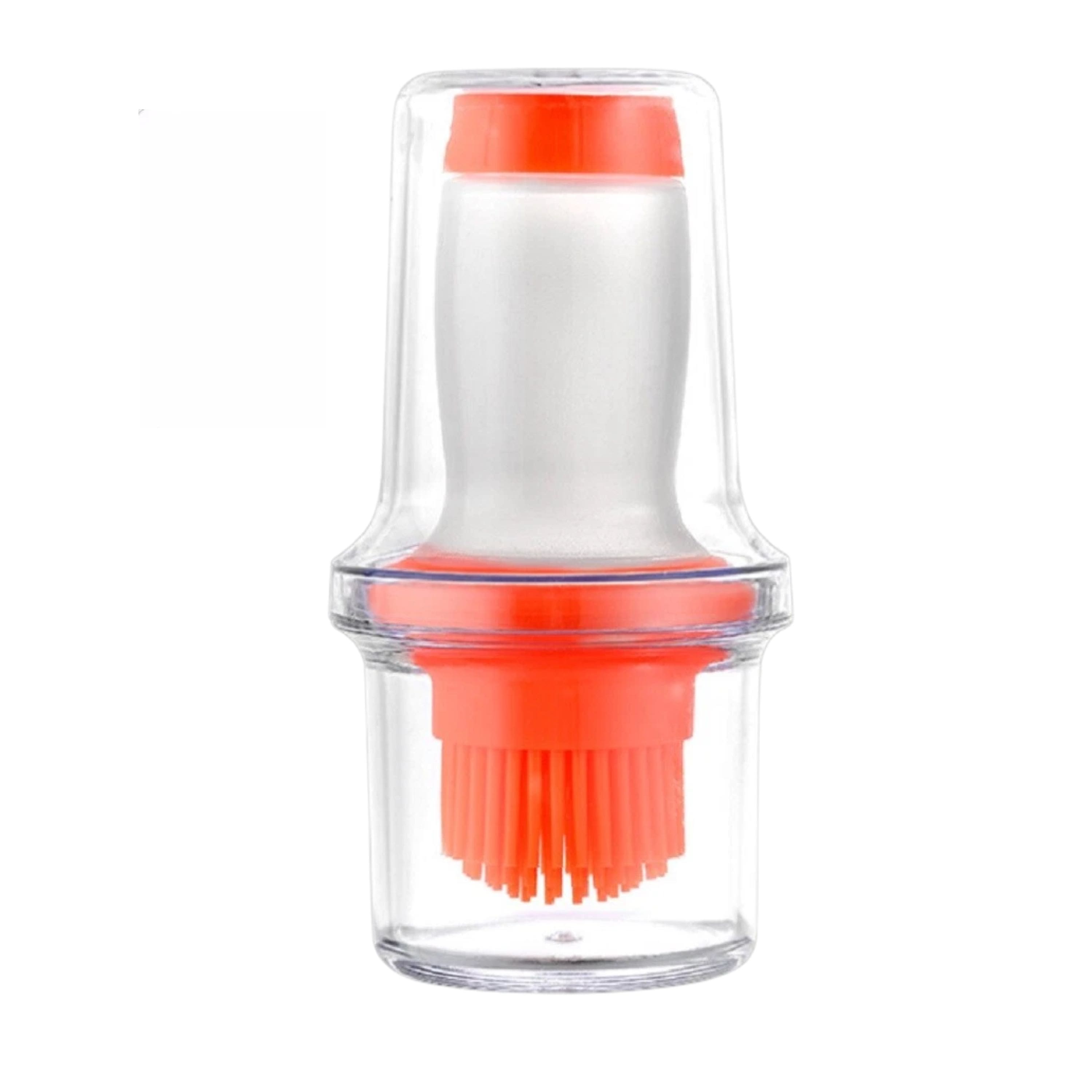 Kitcheniva - Silicone Oil Bottle Brush Pastry Baking Kitchen Tool - Orange