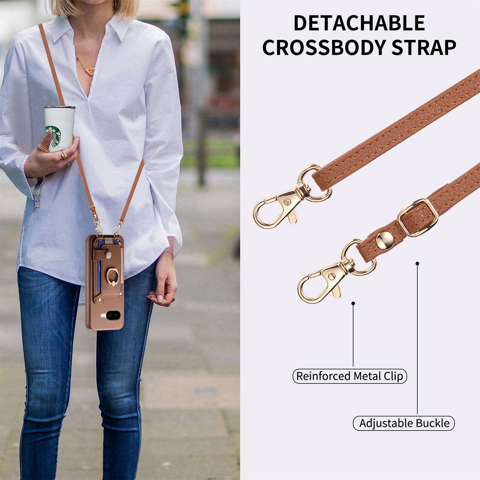 DETACHABLE CROSSBODY STRAP

Reinforced Metal Clip

Adjustable Buckle