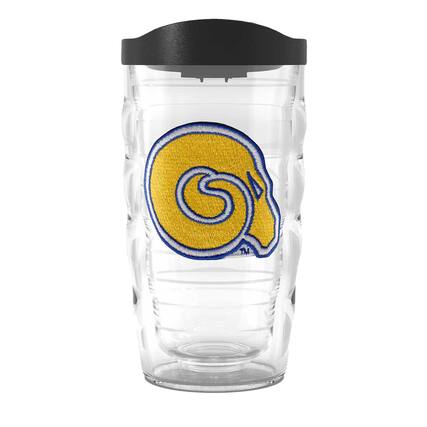 Front. Tervis - Albany State Golden Rams 10oz. Emblem Wavy Tumbler - Multicolor.