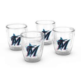 Tervis - Miami Marlins Four-Pack 12oz. Emblem Tumbler Set - Multicolor