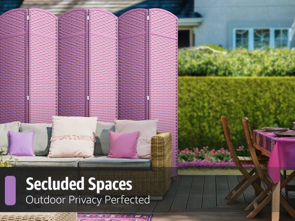 Secluded Spaces  
Outdoor Privacy Perfected