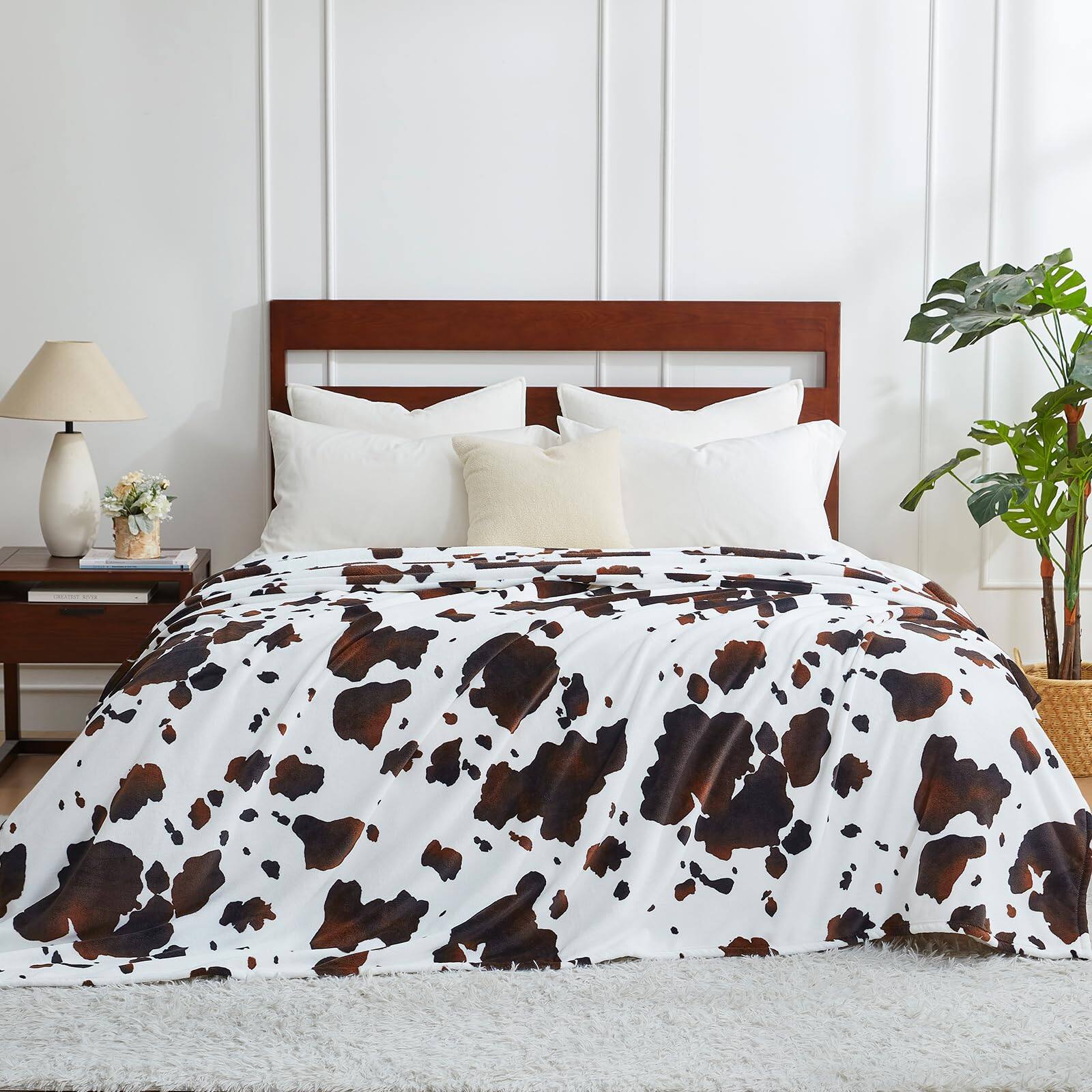 Black Brown Twin (60" x 80")