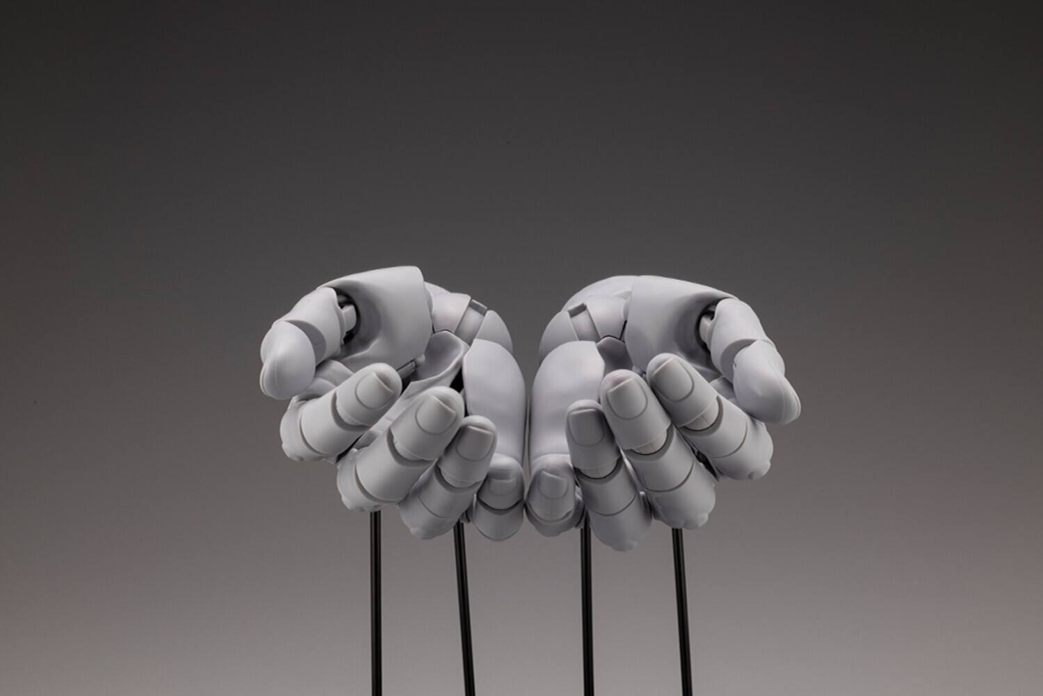 Alt View 3. PopMarket - Kotobukiya - Artist Support Item - Hand Model - Left - Gray   - COLLECTIBLES - Multicolor.