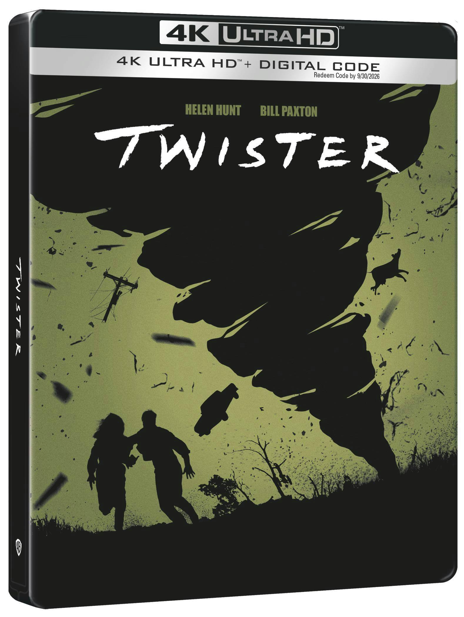 Back. Twister (Steelbook)   - 4K Blu-Ray.