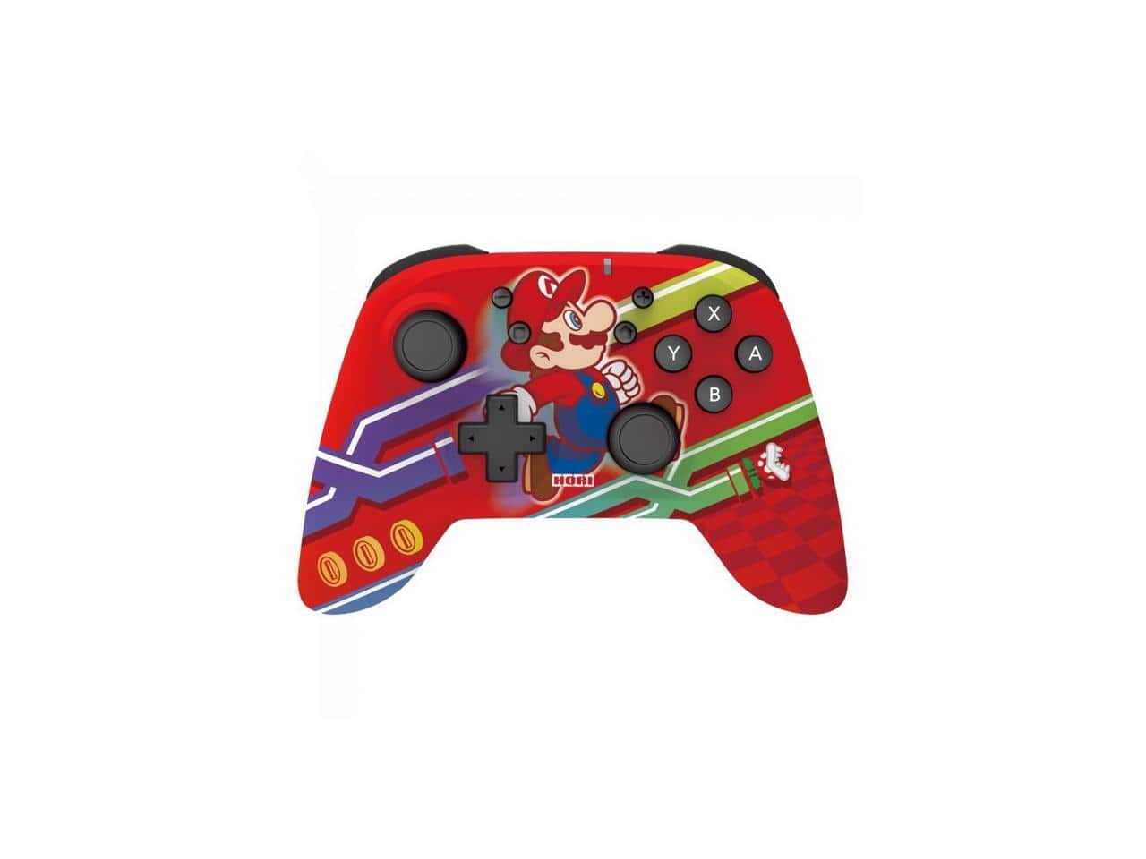 Hori - Nintendo Switch HORIPAD Wireless Pro Controller - Super Mario Edition - Multicolor