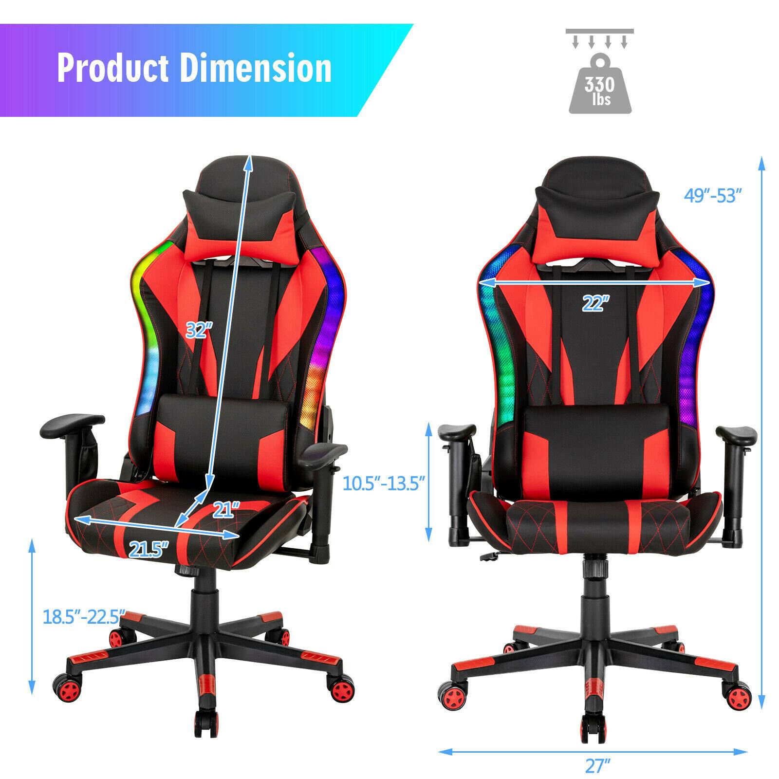 Product Dimension: 330 lbs, 49"-53" (seat height), 32" (seat width), 22" (backrest height), 21" (backrest width), 10.5"-13.5" (armrest height), 21.5" (armrest width), 18.5"-22.5" (armrest length), and 27" (overall height).