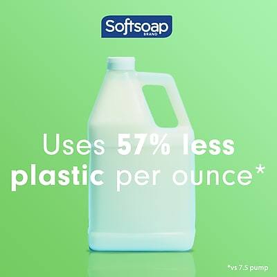 Softsoap Brand  
Uses 57% less plastic per ounce*  
*vs 7.5 pump