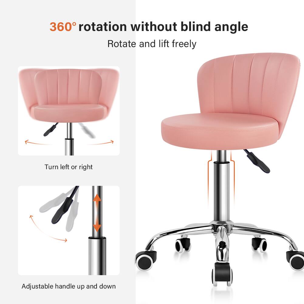 360° rotation without blind angle  
Rotate and lift freely  

Turn left or right  

Adjustable handle up and down