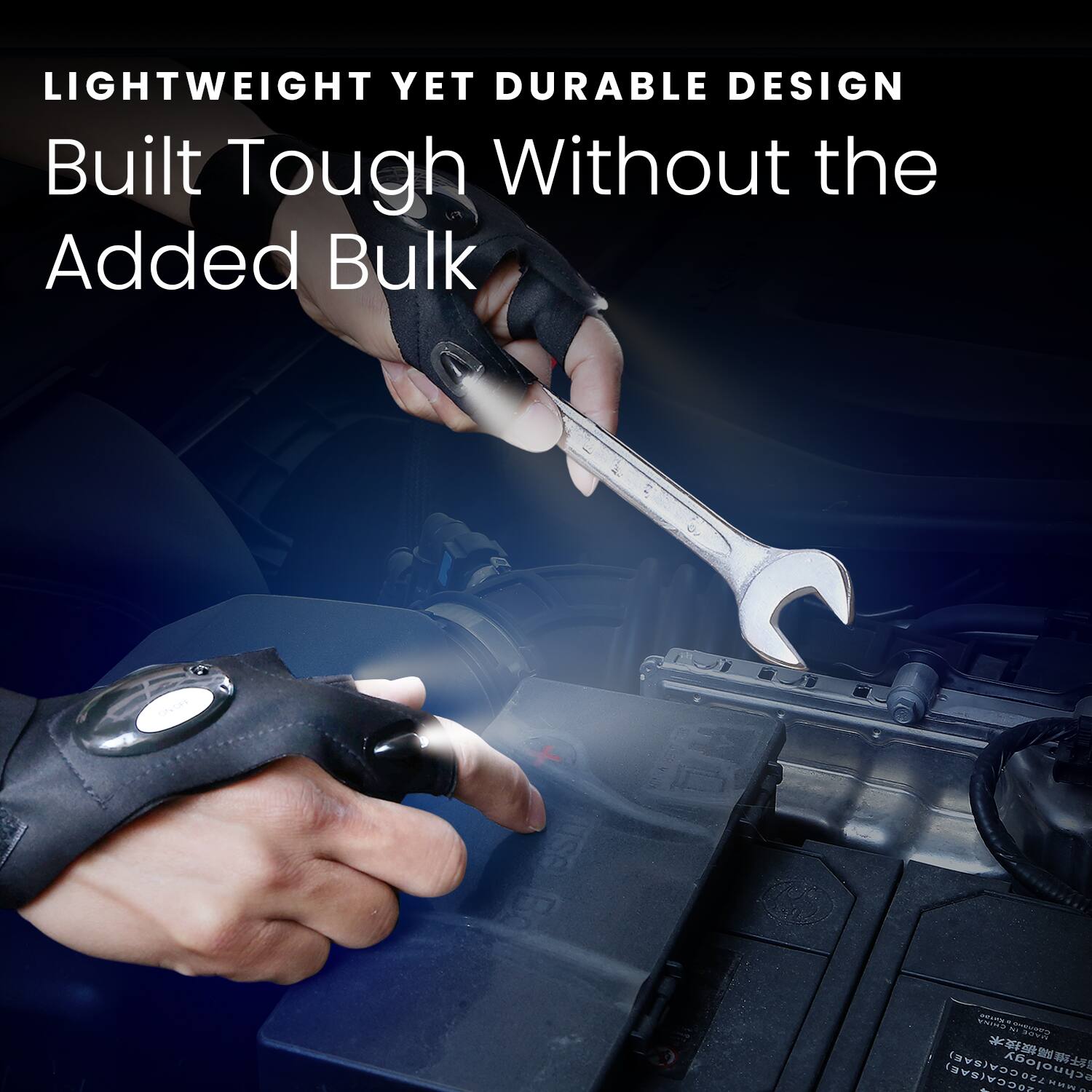 LIGHTWEIGHT YET DURABLE DESIGN  
Built Tough Without the Added Bulk