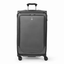 Travelpro - Crew Classic Lightweight Softside Expandable 29" Checked Spinner - Titanium Grey