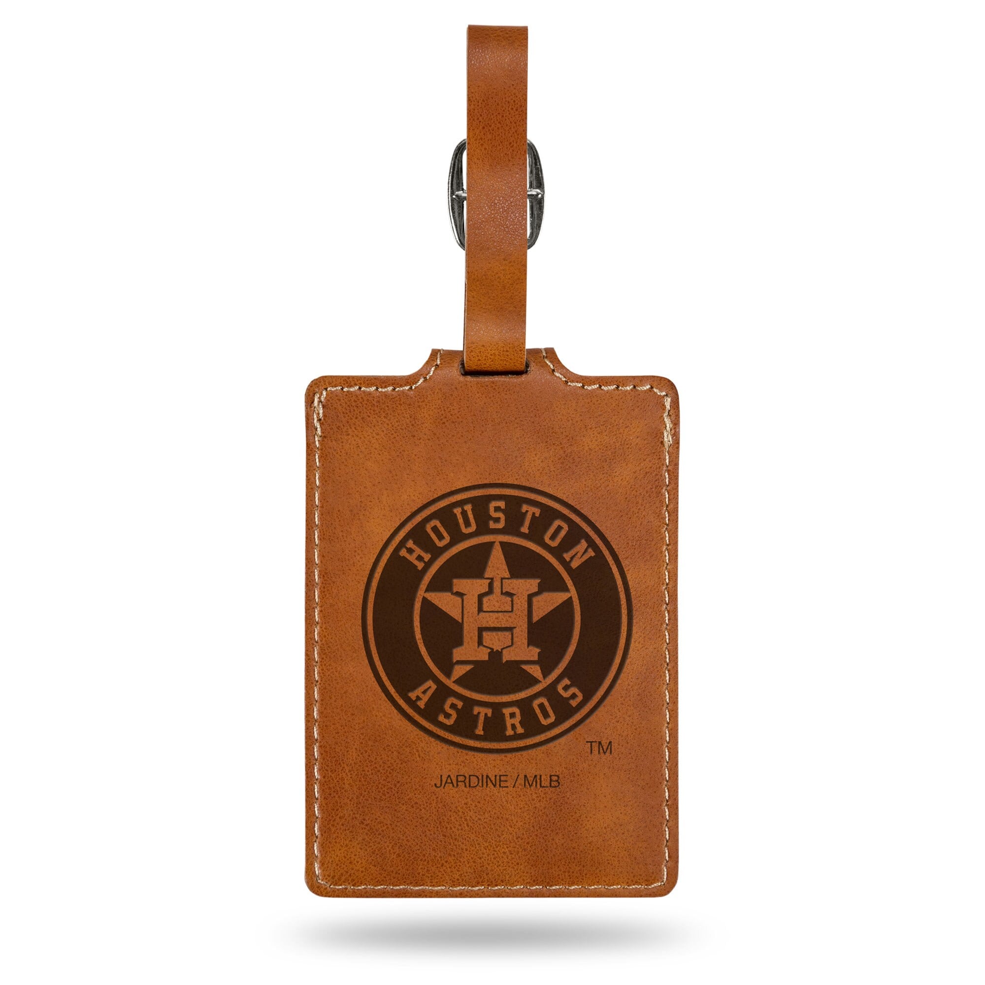 Jardine - Houston Astros Ultra Suede Luggage Tag - Brown price history on PriceWatchPro