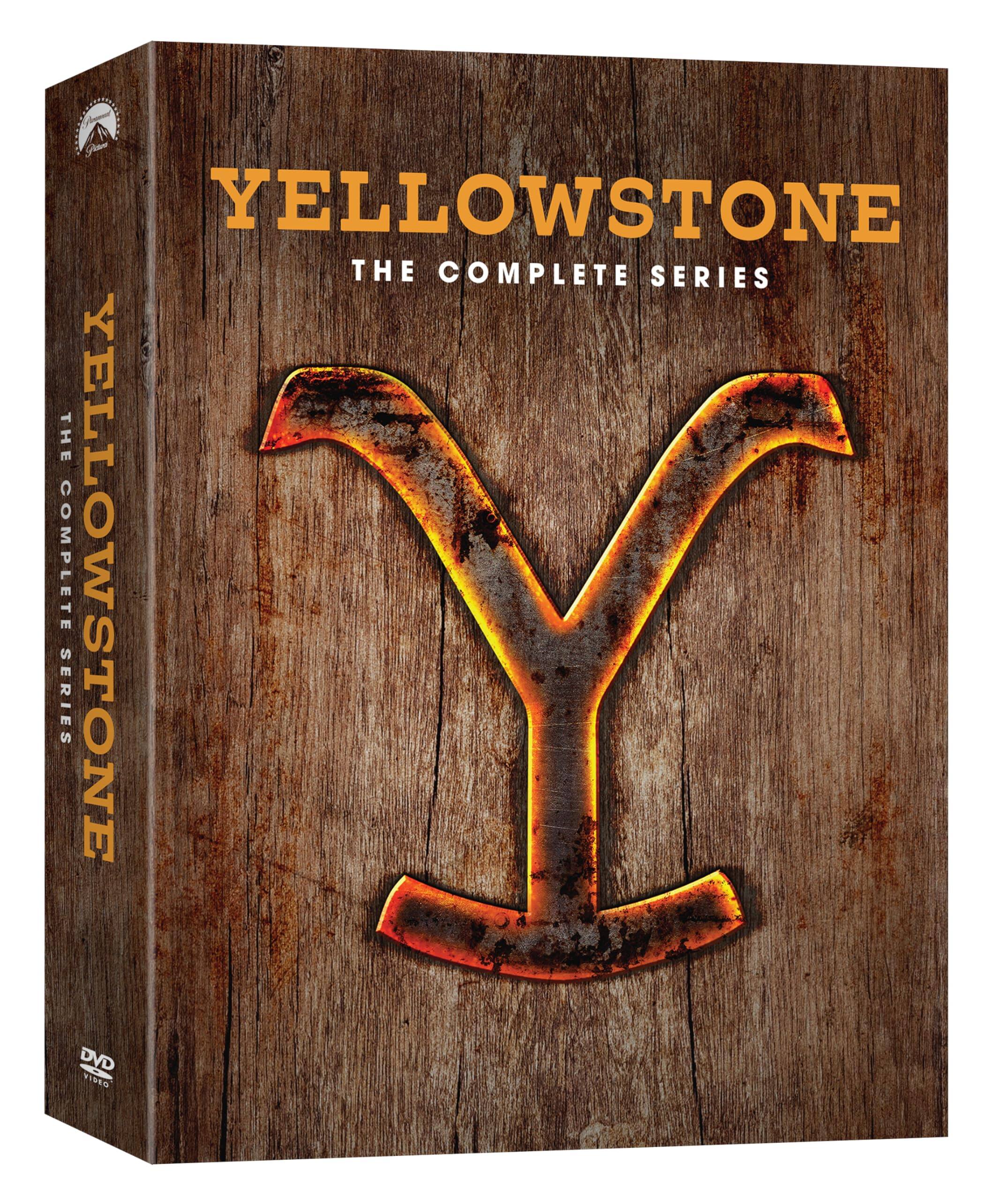Front. Yellowstone: Seasons 1-5 Complete Series (21-Disc DVD).