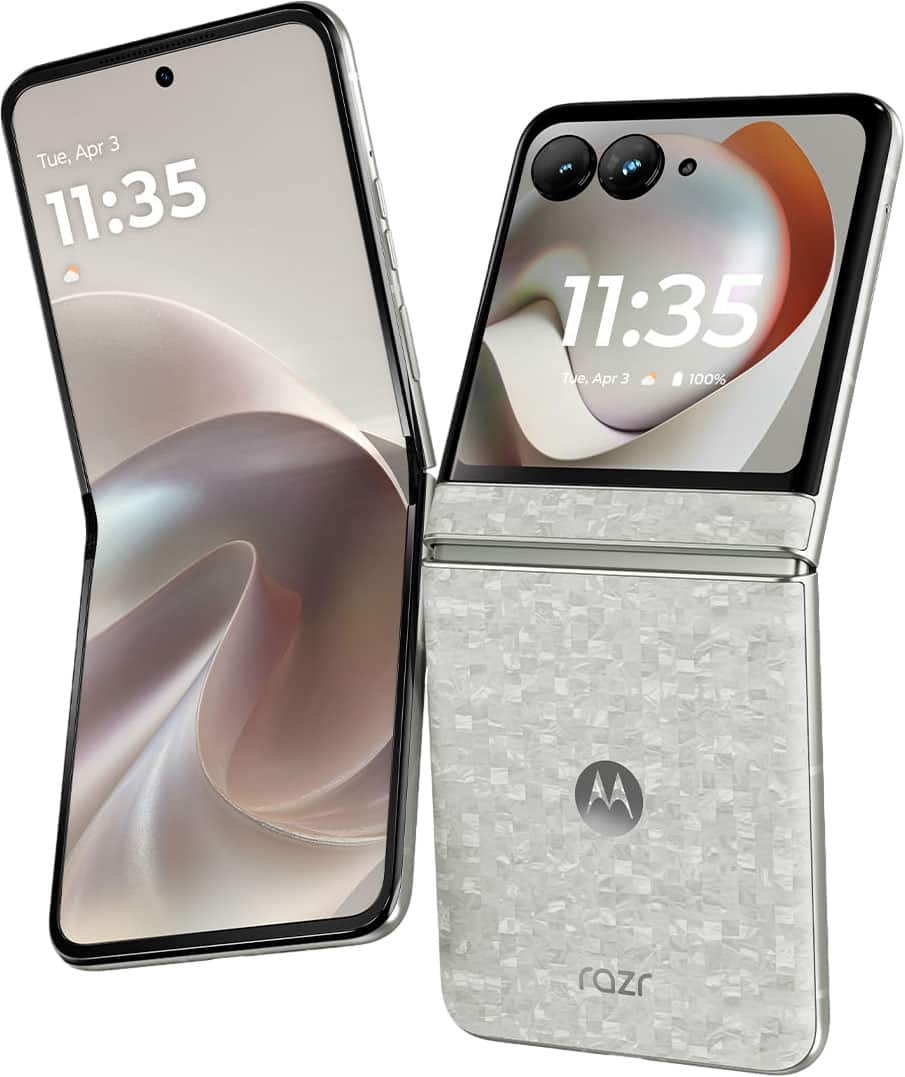 Motorola razr 2026 256GB (Unlocked) PANTONE Bright White