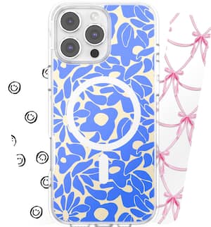Looks iPhone 16 Pro Max Swappable Graphic Case Inserts (3 per pack) - compatible w/ PopSockets PopCase only - Multi Bundle