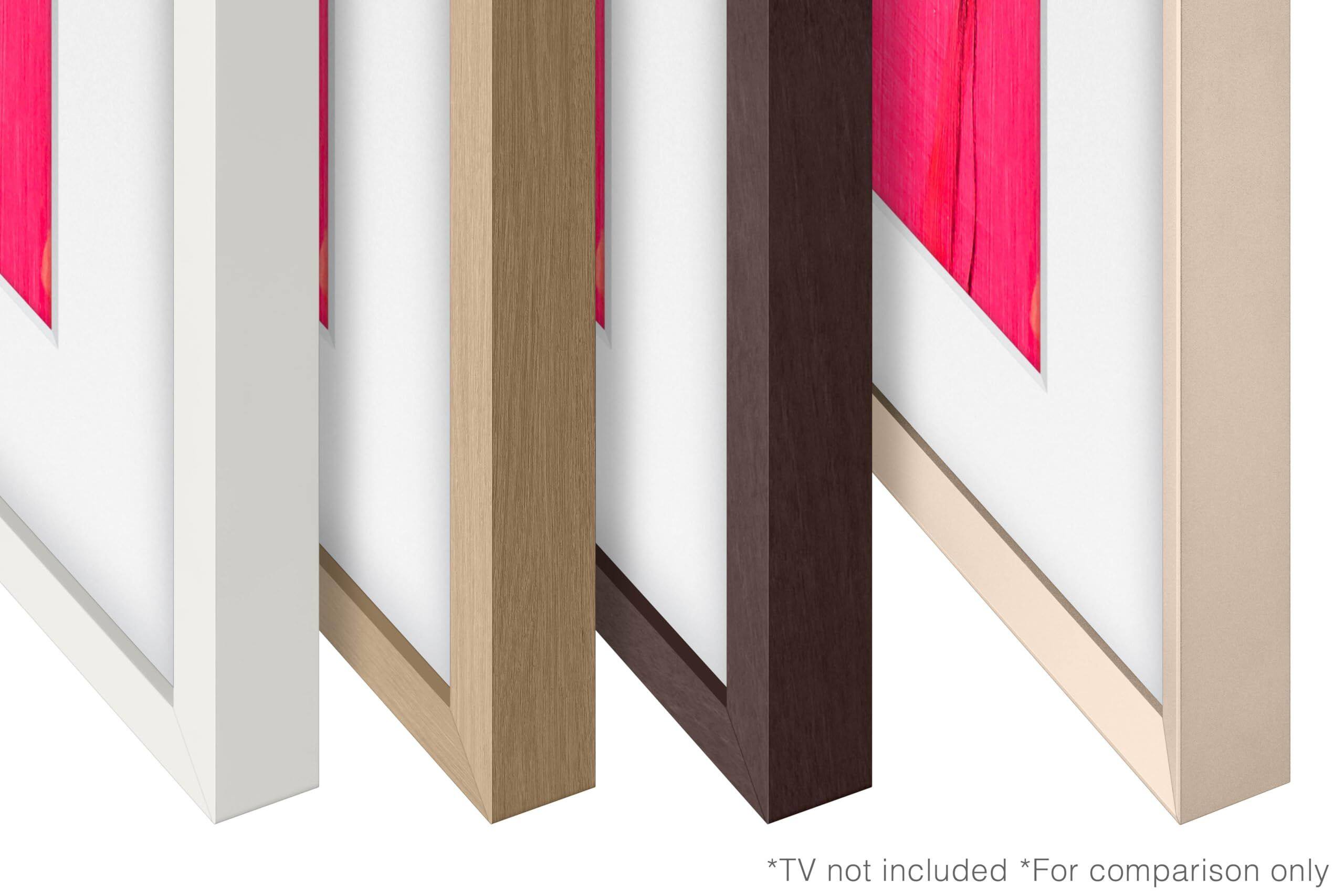 *TV not included  
*For comparison only