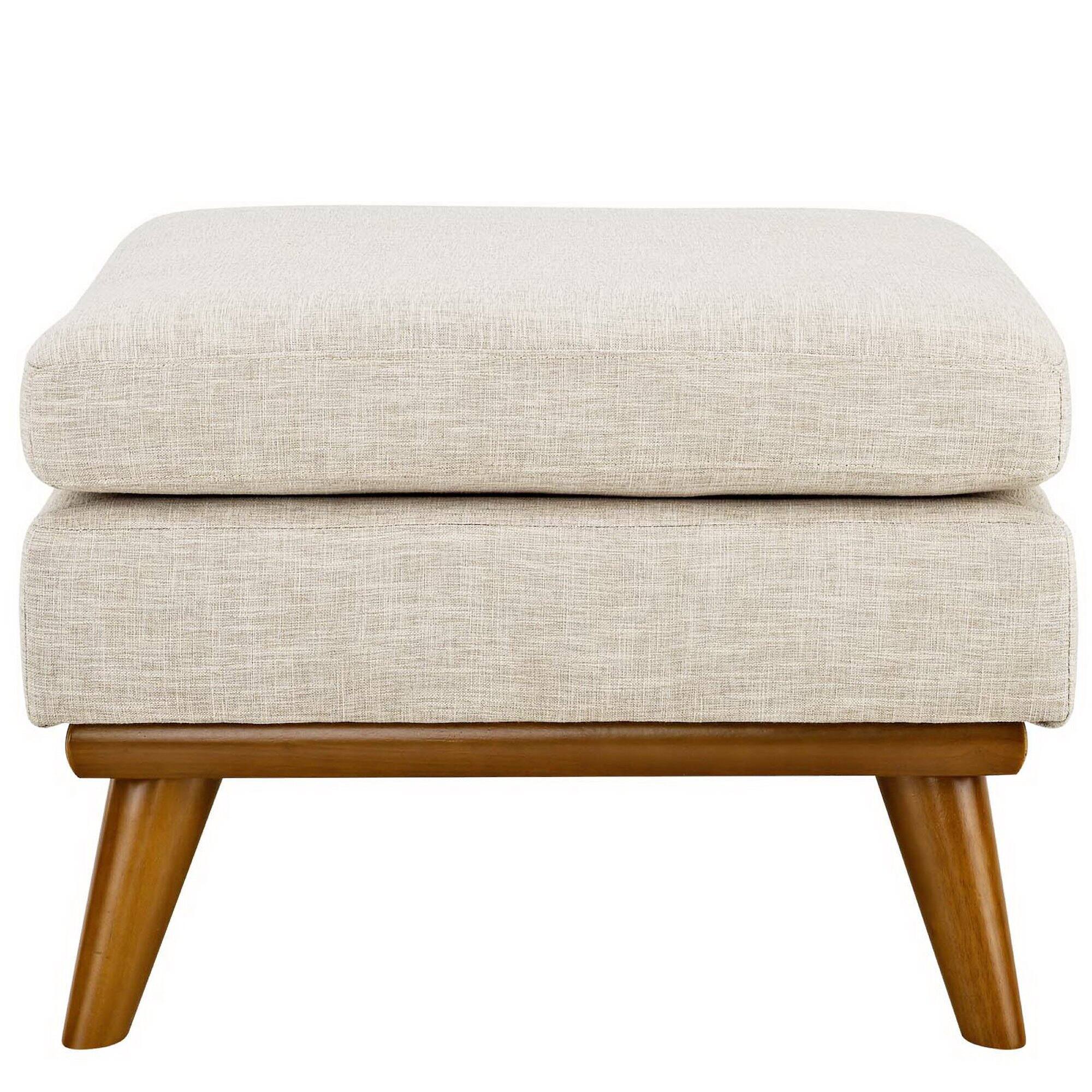 Left. Modway - Engage Upholstered Fabric Ottoman by Modway - EEI-1797-BEI.