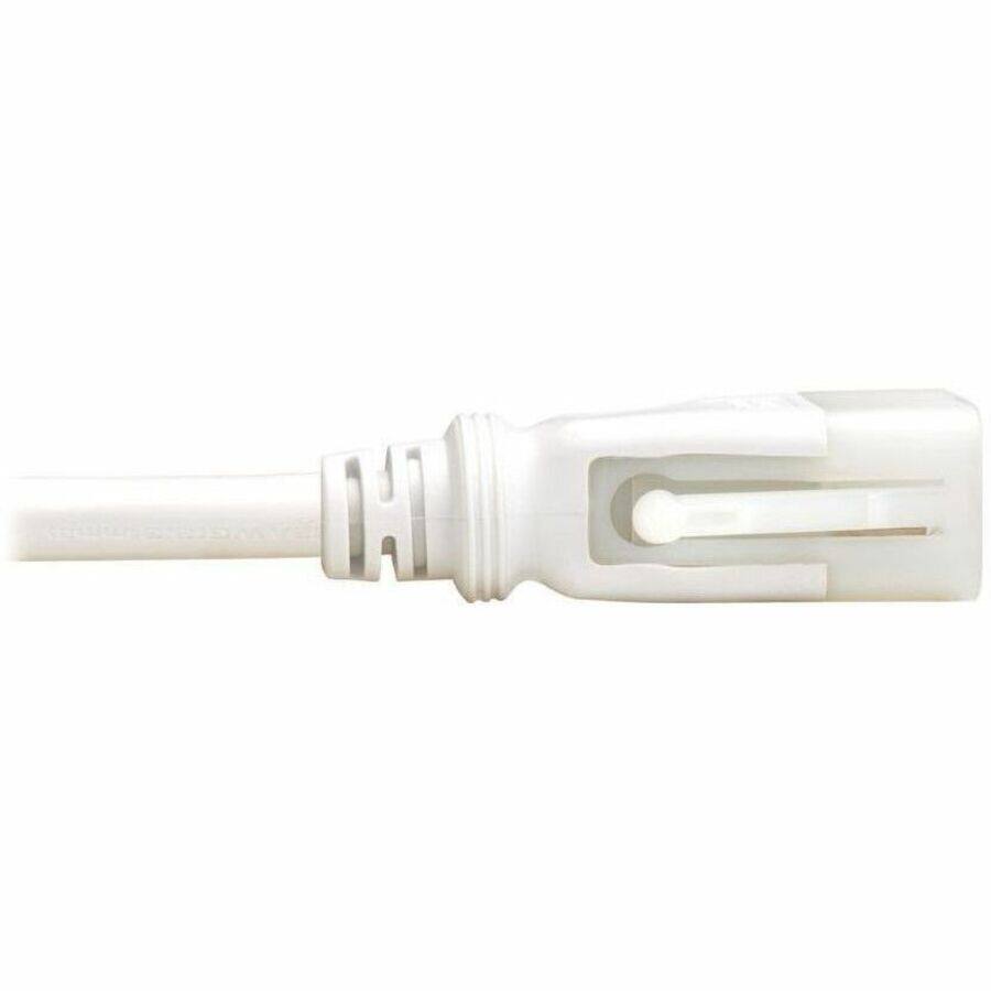 Alt View 3. Tripp Lite - PDU POWER CORD, C19 TO P-LOCK LITE C20 - 20A, 250V, 12 AWG, 3 FT. (0.9 M), WHITE - White.