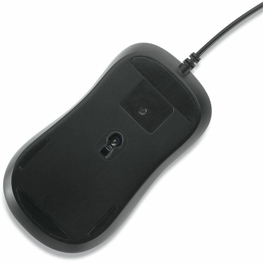 Alt View 3. Verbatim - Verbatim Silent Wired Optical Mouse USB-C&trade; - Black - Optical - Cable - Black - USB Type C - 1000 dpi - Symmetrical - Black.
