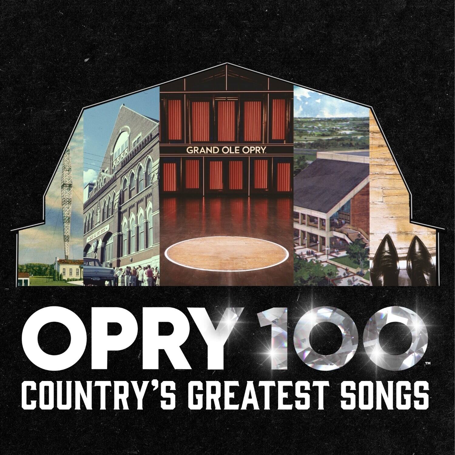 GRAND OLE OPRY

OPRY 100  
COUNTRY'S GREATEST SONGS
