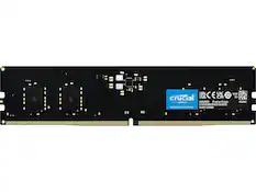CE UK 0000 crucial CA 20 SU pcron 00000000 Product Origin 000000 CT000000XX000X-00XXX0 Removal will void warranty DDR5 UDIMM