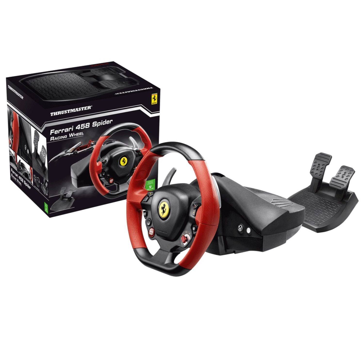 Thrustmaster Ferrari 458 Spider Racing wheel sale for Xbox