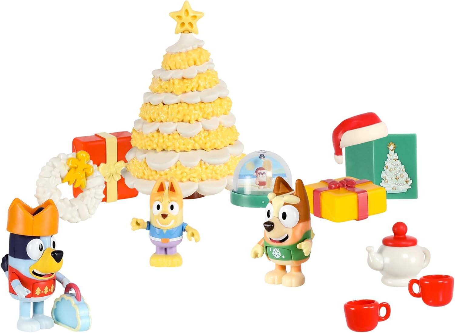 Alt View 4. Moose Toys - Bluey's Exclusive Classic Christmas Advent Calendar - 24 Exclusive Figures.