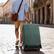 Alt View 9. Winado - 24" Hardshell Carry On Luggage with Spinner Wheels Lightweight PP Hardside Small Suitcase with Built-in Lock - Green.