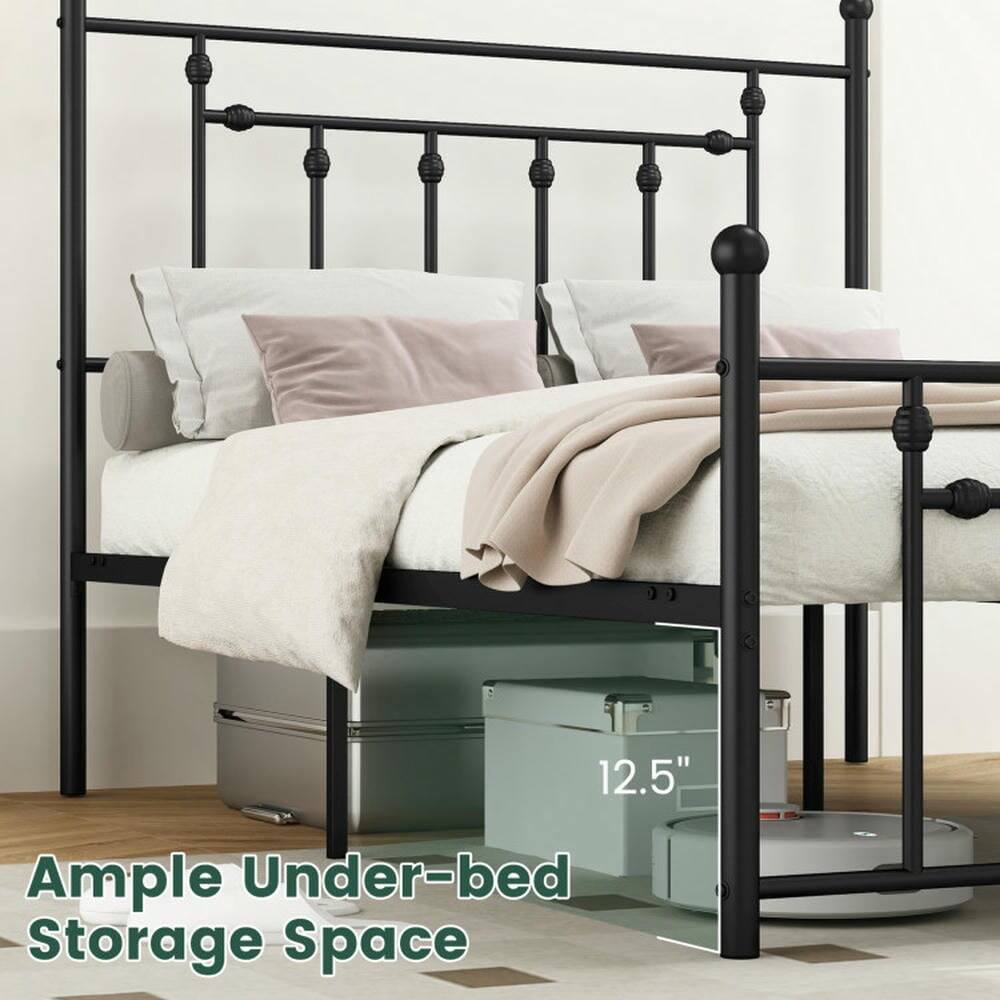12.5" Ample Under-bed Storage Space