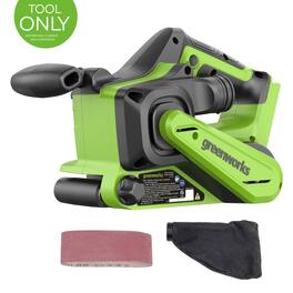 Greenworks - 24V Brushless Cordless 3 x 18in. Belt Sander - Tool Only, Battery and Charger Not Included