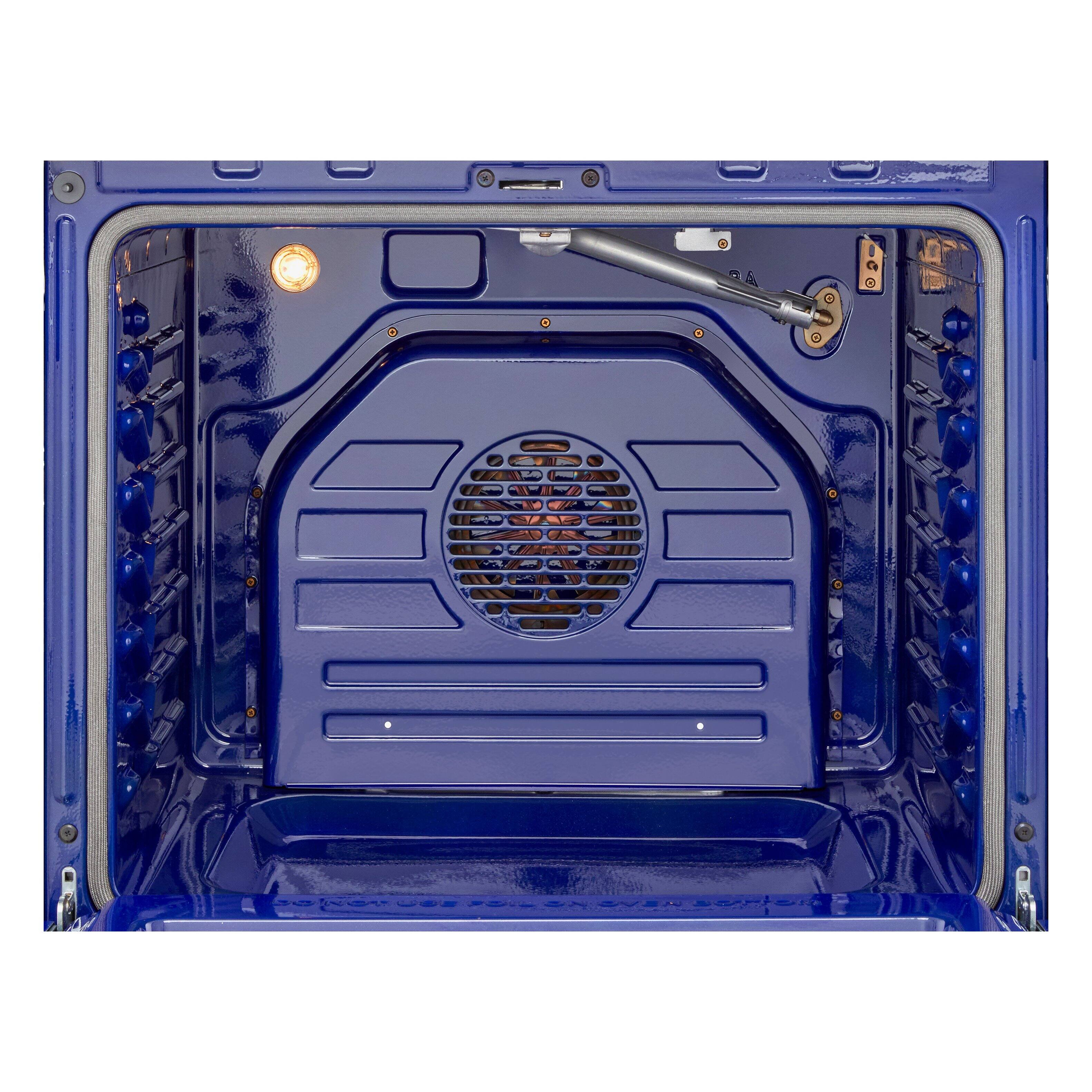 Alt View 17. LG - 6.3 Cu. Ft. Freestanding Gas True Convection Smart Range with EasyClean, Air Fry and Premium Handle - Black Stainless Steel.