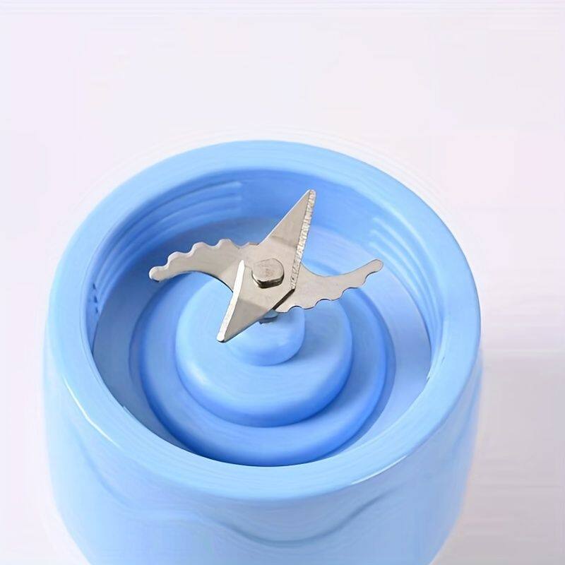 Alt View 1. Forest'nSky - USB Rechargeable Mini Juicer Cup - Portable Wireless Blender for Smoothies & Juice, Personal Size in Blue - Blue.