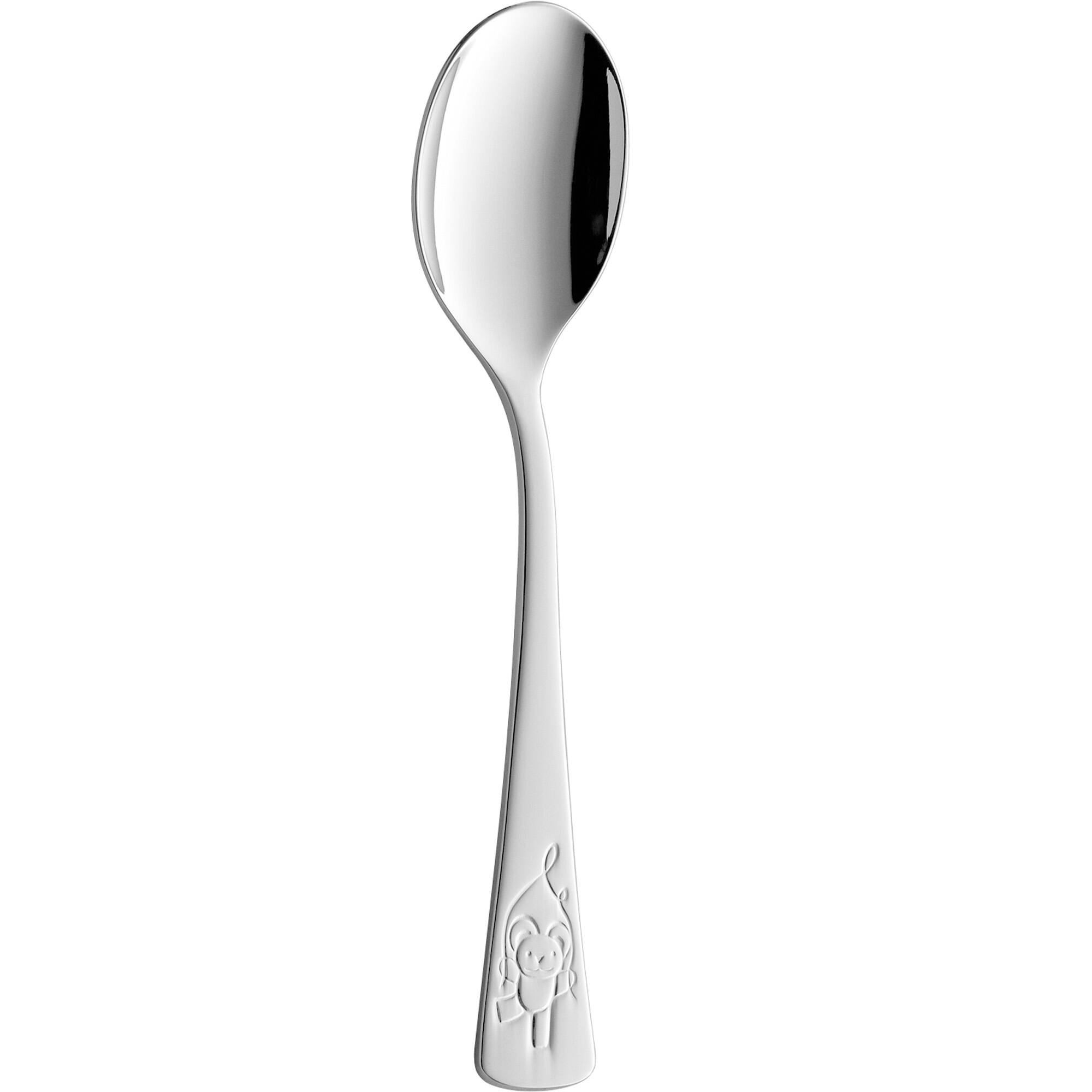 Alt View 2. ZWILLING - ZWILLING TWIN Kids Teddy 4-pc 18/10 Stainless Steel Flatware Set - Stainless Steel.