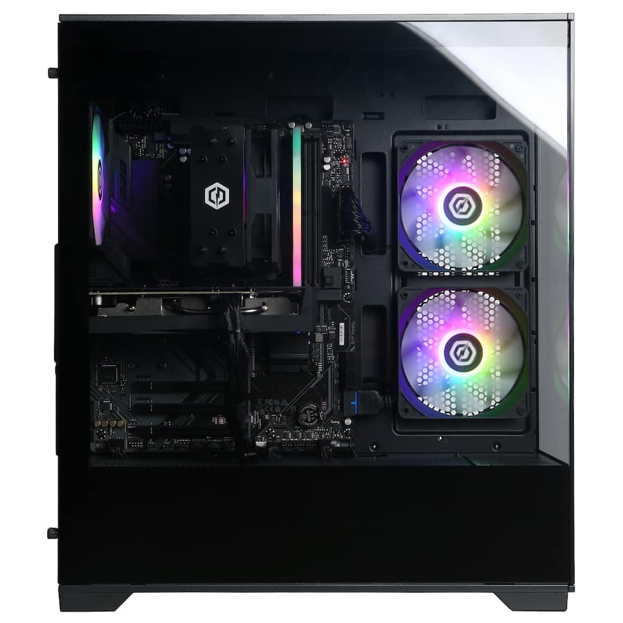 CyberPowerPC Gaming Desktop AMD Ryzen 5 8400F NVIDIA GeForce RTX CyberPowerPC Gaming Desktop AMD Ryzen 5 8400F NVIDIA GeForce RTX
