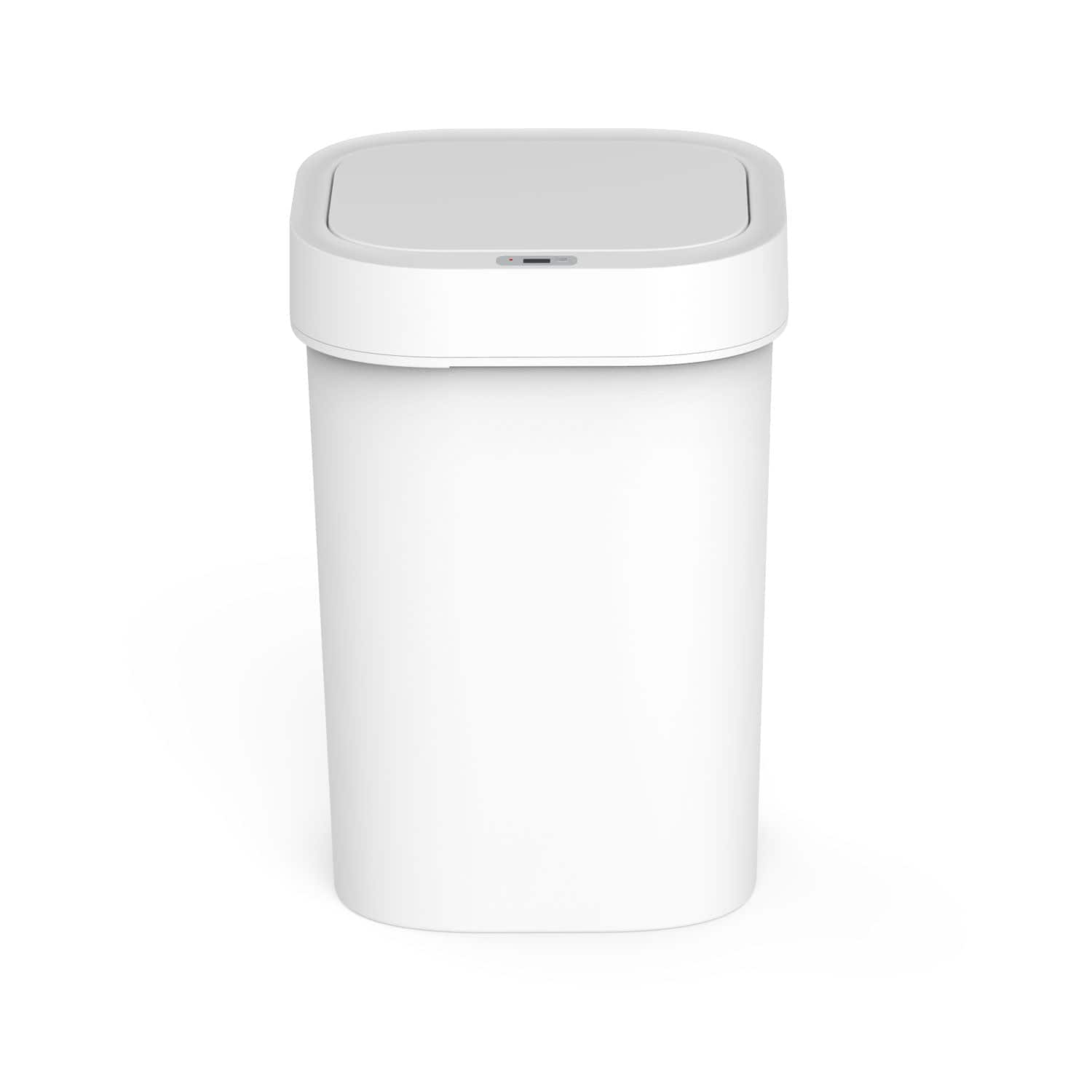 Nine Stars - 13.2 Gallon Motion Sensor ABS Plastic Trash Can